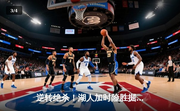 逆转绝杀！湖人加时险胜掘金，詹姆斯三双戴维斯40+20统治内线 - 3